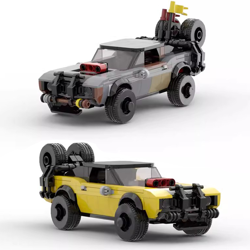 Bricklink MOC Mad Max Camaroed - Victor Racket Jetspeed review and price