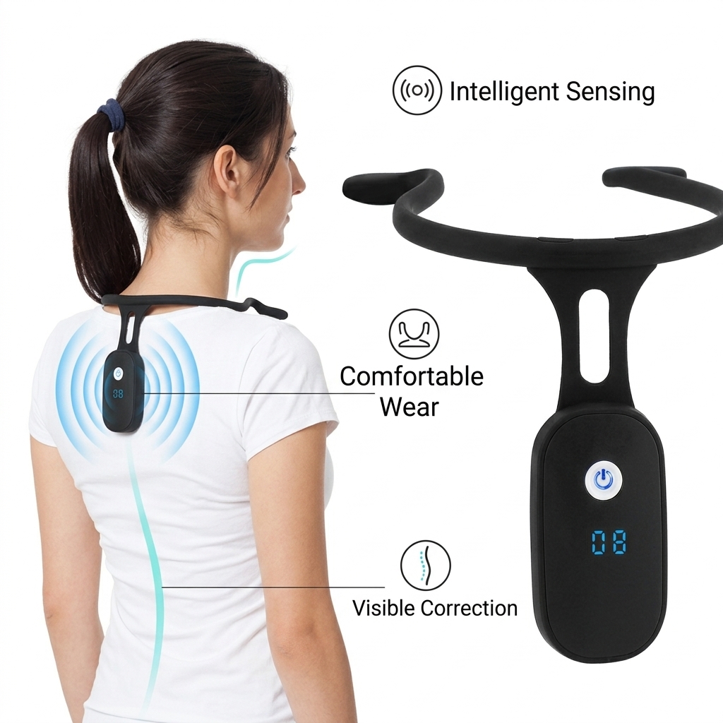 Posture Adjuster LCD Display S - Posture Corrector Back review and price