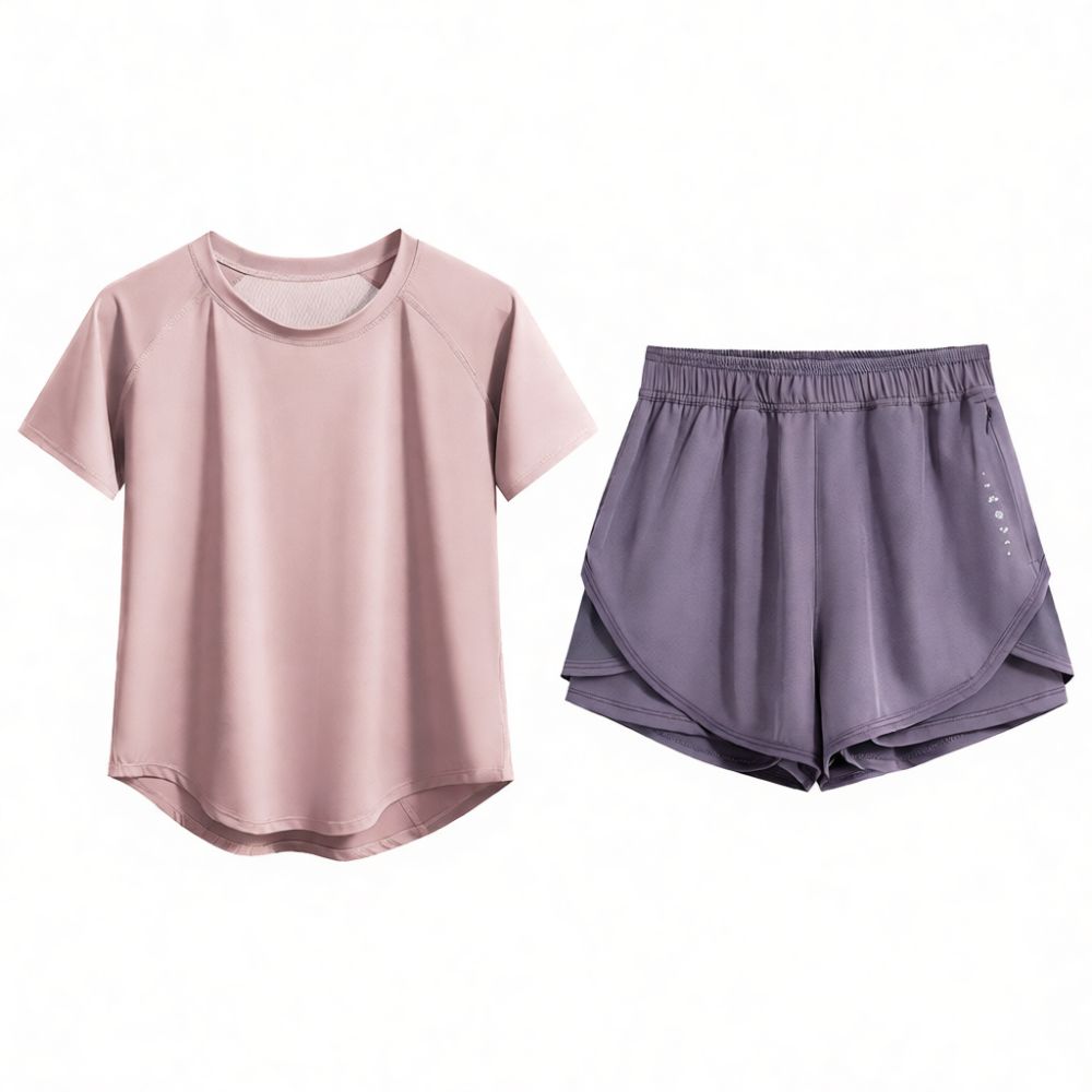 Summer Workout Set Women Short - Yoga Of Fitness review and price
