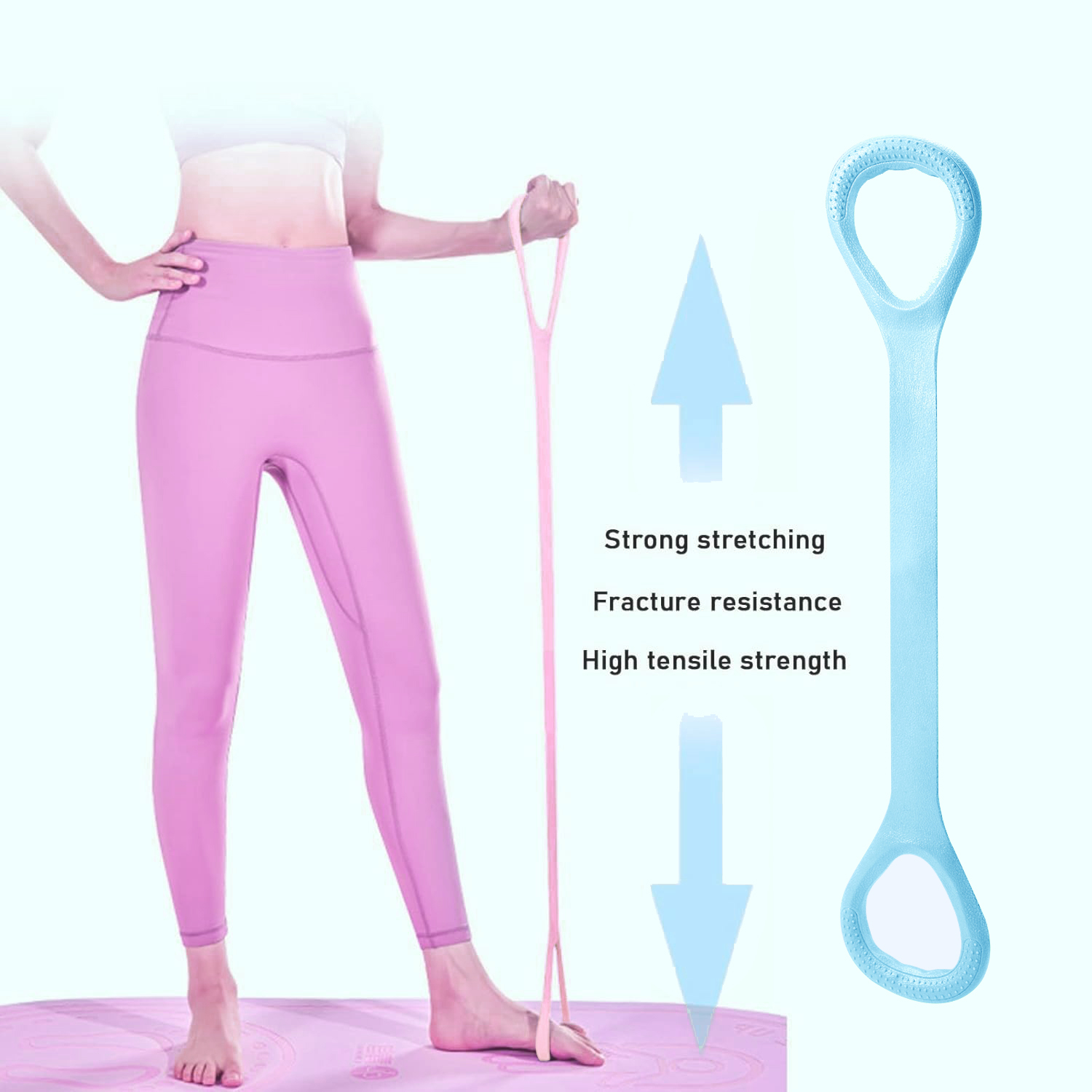 8 Fitness Resistance Band for  - Yoga Fitness Resistance Band review and price