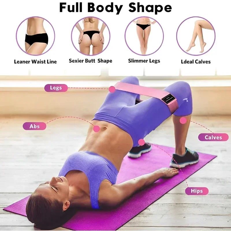 Fabric Resistance Hip Booty Ba - Yoga Fitness Resistance Band review and price